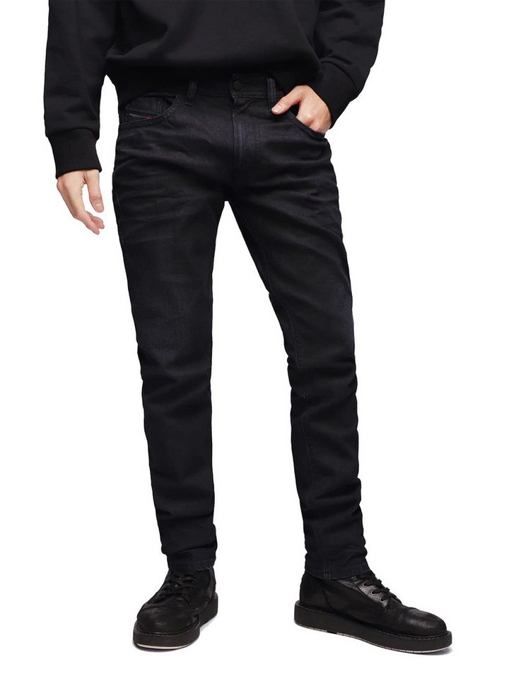 Diesel Skinny-fit-Jeans Diesel Thommer 087AU Herren Jeans Hose Regular Slim Skinny von Diesel