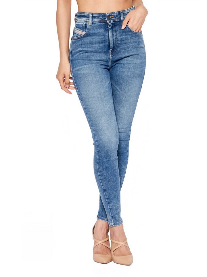 Diesel Skinny-fit-Jeans High Waist Superstretch - SLANDY-HIGH 09D62 - Länge:32 von Diesel
