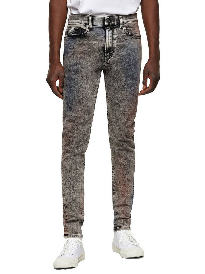 Diesel Skinny-fit-Jeans Marmor-Look - D-Amny 009VG von Diesel