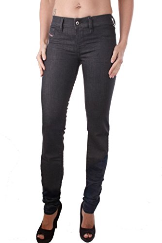 Diesel Skinzee 0R48B Damen Jeans (24W / 32L, Schwarz) von Diesel