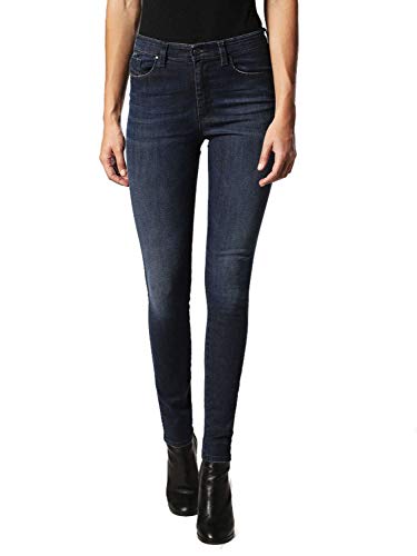 Diesel Skinzee-High 0681G Jeans Skinny Super Slim (33W / 32L, Blau) von Diesel