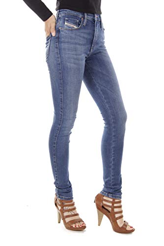 Diesel Skinzee-High RB009 Damen Jeans Skinny (Blau, W29/L30) von Diesel