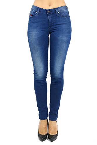 Diesel Skinzee-NE 0674G Damen JoggJeans (25W, Blau) von Diesel