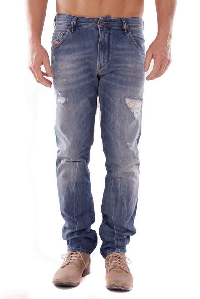 Diesel Slim-fit-Jeans Diesel Herren Jeans Krayver R95T8 Slim Carrot von Diesel