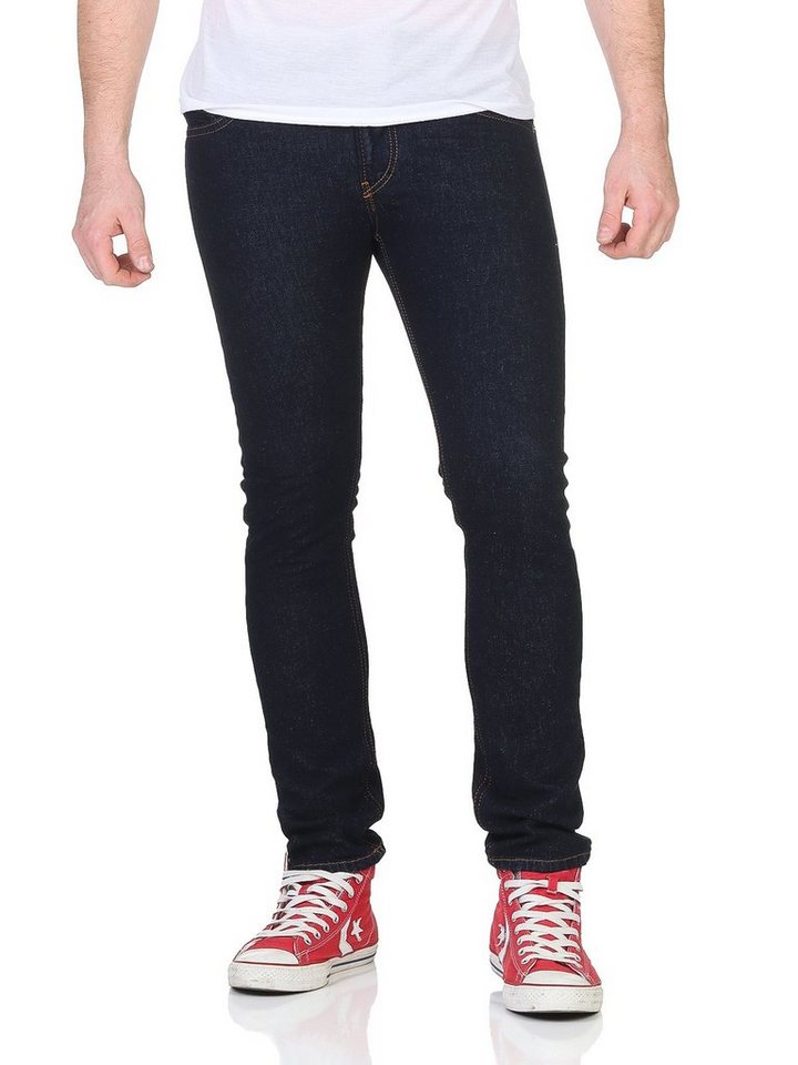 Diesel Slim-fit-Jeans Diesel Herren Jeans THOMMER R07R2 Slim-Fit, Röhrenjeans, Länge: 32 von Diesel