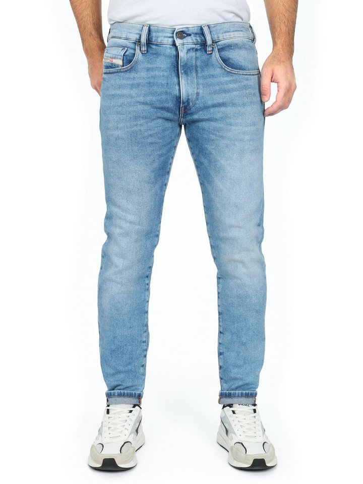 Diesel Slim-fit-Jeans mittlere Leibhöhe, schmale Passform - D-STRUKT R R9B92 von Diesel