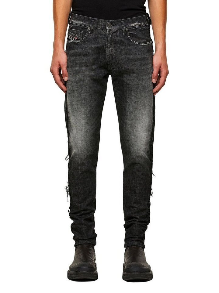 Diesel Slim-fit-Jeans seitlich ausgefranst - D-Strukt 009HY - W32 L34 von Diesel