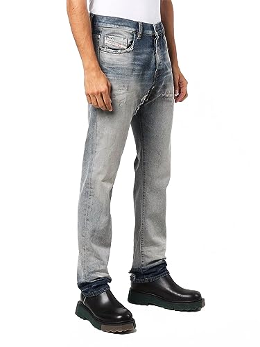 Diesel - Straight Fit Jeans - D-Viker 09A21, Größe:W33, Länge:L30 von Diesel