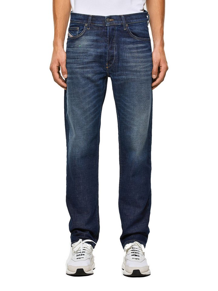 Diesel Straight-Jeans Diesel D-Macs 009GQ Herren Jeans Hose Regular Straight von Diesel