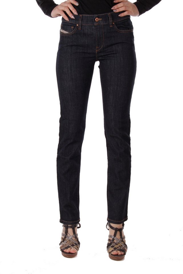Diesel Straight-Jeans Diesel Damen Straitzee-R R08C8 Jeans Regular Slim Straight von Diesel