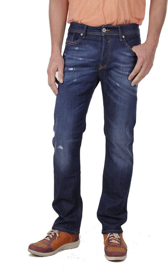 Diesel Straight-Jeans Diesel Herren Jeans Hose Waykee R7NA8 Regular Straight von Diesel