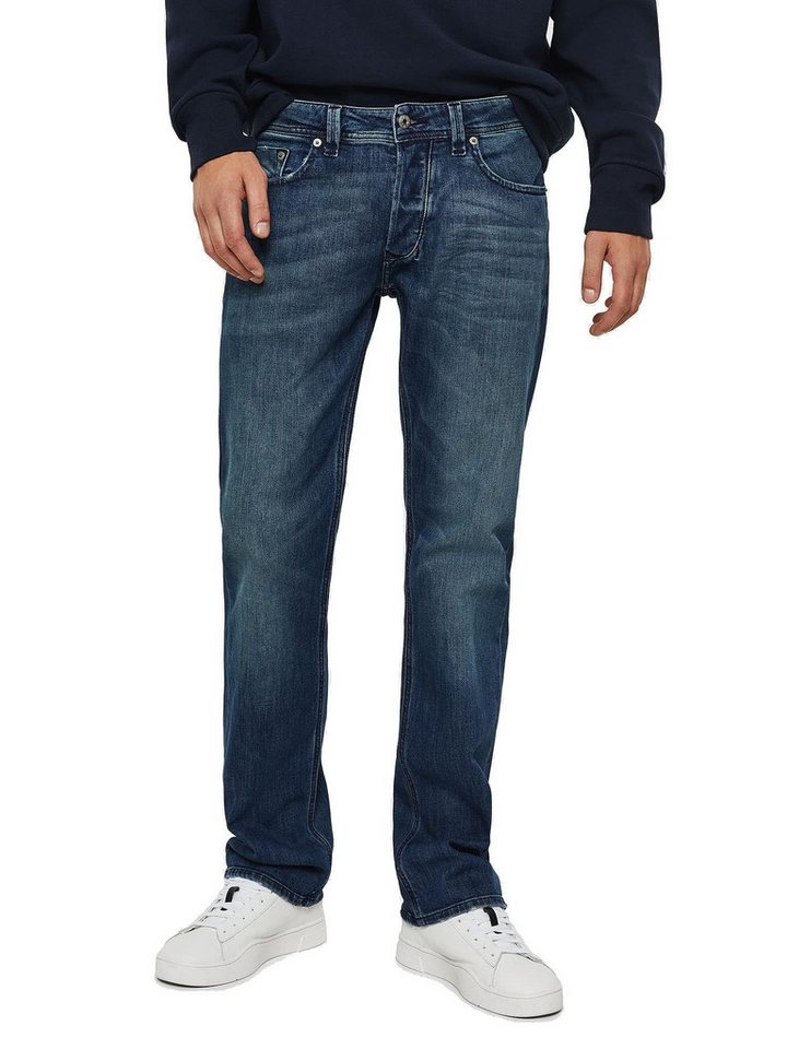 Diesel Straight-Jeans Diesel Herren Larkee CN025 Jeans Hose Regular Straight von Diesel