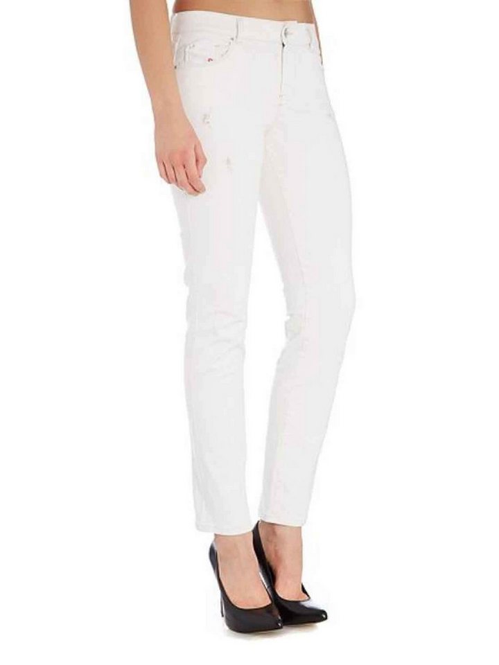 Diesel Straight-Jeans Diesel Sandy 0672Y Stretch Damen Jeans Hose Slim Straight von Diesel