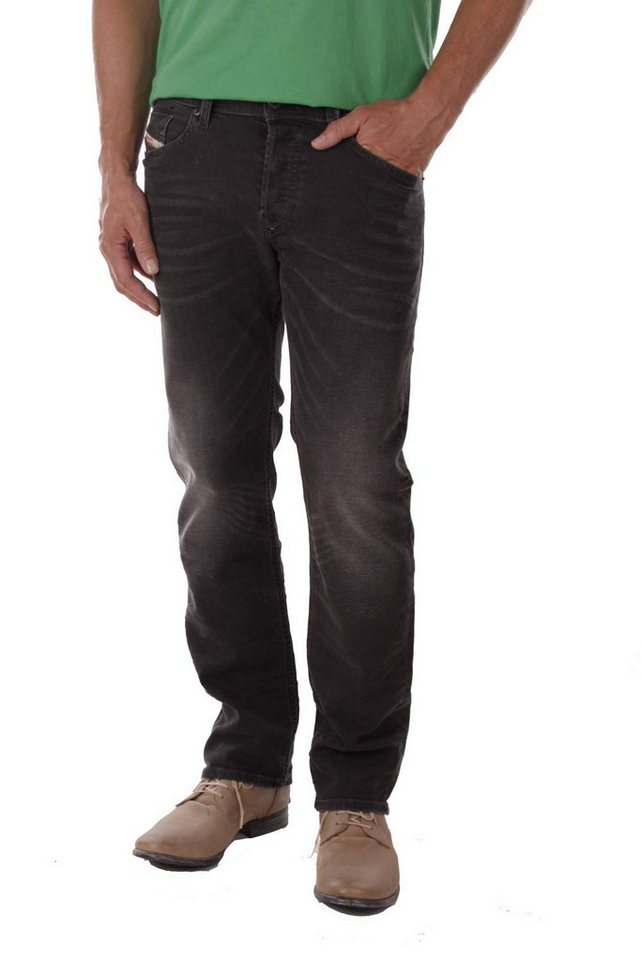 Diesel Straight-Jeans Diesel Waykee R9F66 Herren Jeans Hose Regular Straight von Diesel
