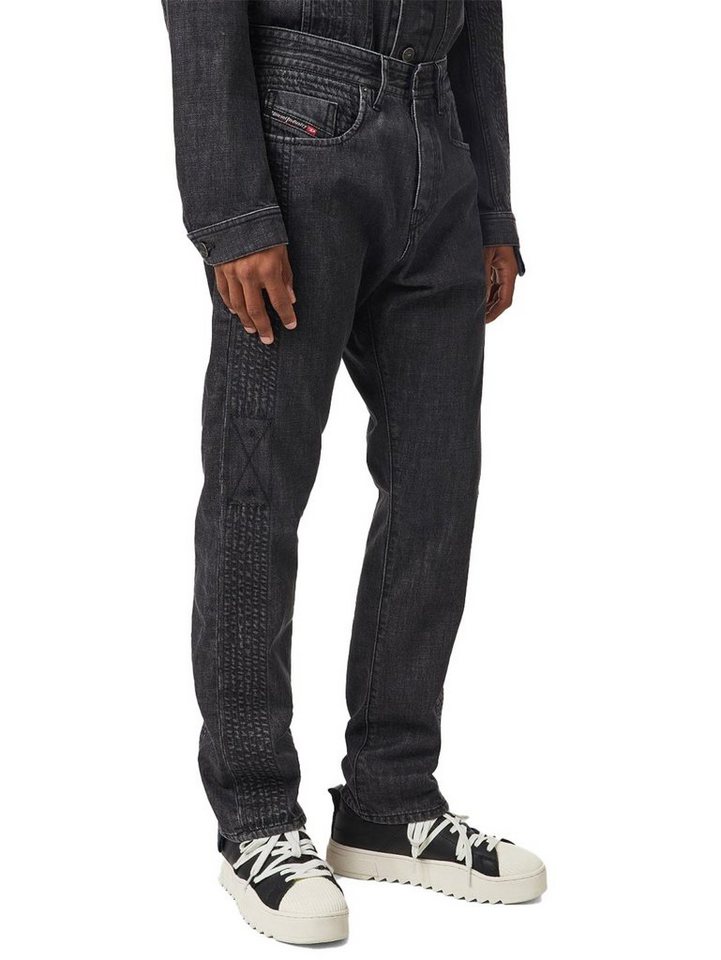 Diesel Straight-Jeans texturiertes Design, lockere Beinform - Viker 0AFAF - W38 L30 von Diesel