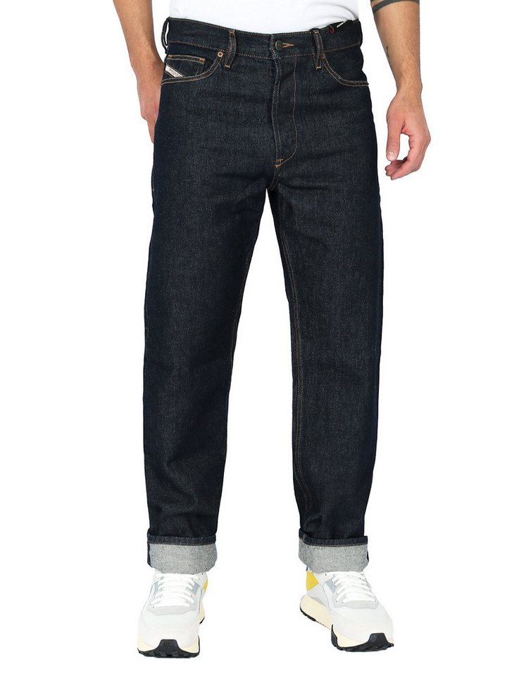 Diesel Straight-Jeans Relaxed Fit Rinsed Wash - D-Macs 009HP von Diesel