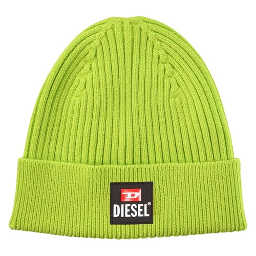 Diesel Strickmütze Mütze K-Coderlab Berretto (DE/NL/SE/PL, Alphanumerisch, Einheitsgröße, Lime) von Diesel