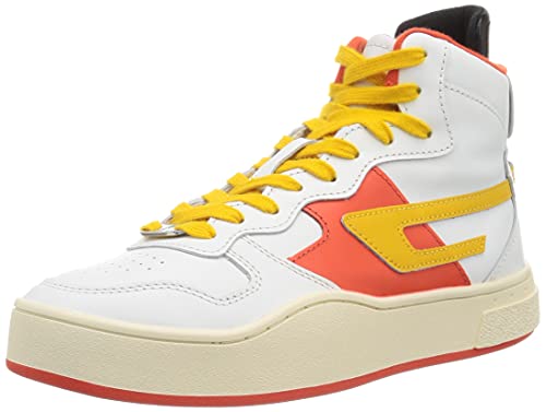 Diesel Sukiyo Herren Sneaker, Weiß/Gelb, gelb, 42.5 EU Diesel Sukiyo Herren Sneaker, Weiß/Gelb, gelb, 42.5 EU von Diesel