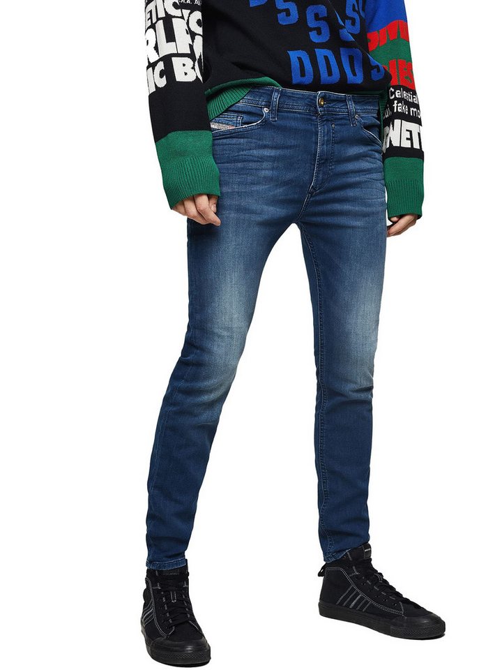 Diesel Sweatjeans Diesel Spender-NE 069HC Herren Jeans Joggjeans Sweat Pant von Diesel