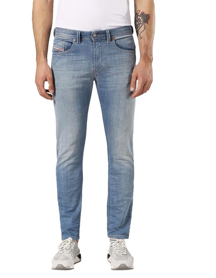 Diesel Sweatjeans Diesel Thommer-T 084RJ Herren Jogg Jeans Hose Regular Slim Skinny von Diesel