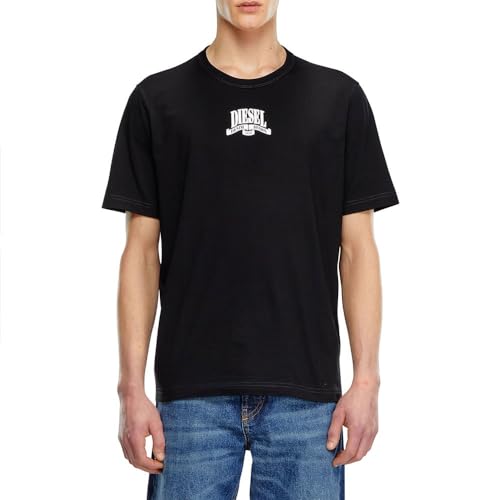 Diesel_T-ADJUST-K10 Maglietta_Shirt_Farbe: Schwarz_L von Diesel