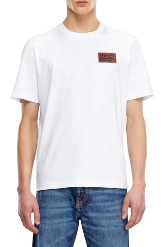 Diesel_T-ADJUST-K13 Maglietta_Shirt_Weiß_S von Diesel