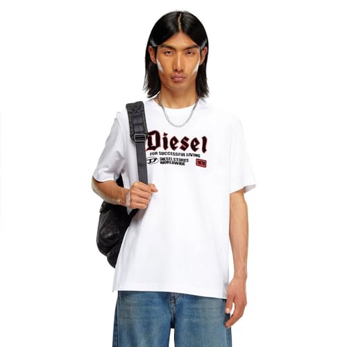 Diesel_T-Adjust-K1 Maglietta_Shirt_Weiß_XL von Diesel