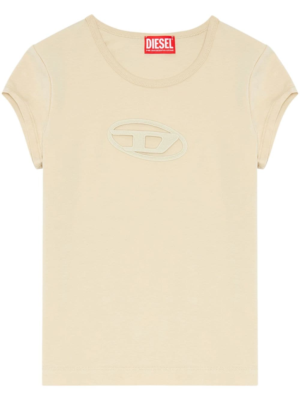 Diesel T-Angie T-Shirt - Nude von Diesel