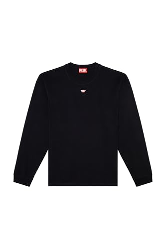 Diesel_T-BOXT-LS-D Maglietta_Sweater_Schwarz_XXS von Diesel
