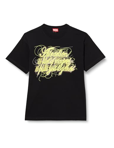 Diesel_T-BUXT-N3 Maglietta_Shirt_Schwarz_XXS von Diesel