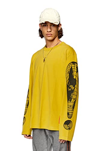 Diesel_T-Crane-LS-L3 MAGLIE_Shirt_Gelb_XXL Diesel_T-Crane-LS-L3 MAGLIE_Shirt_Gelb_XXL von Diesel