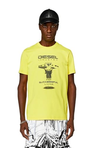 Diesel_T-DIEGOR-K69 MAGLIET_Shirt_Gelb_L von Diesel