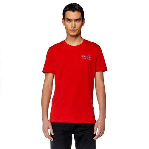 Diesel_T-DIEGOR-K72 MAGLIET_Shirt_Rot_L von Diesel