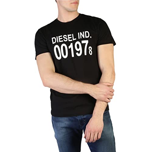 Diesel T-Diego-001978 900A Herren T-Shirt Schwarz von Diesel