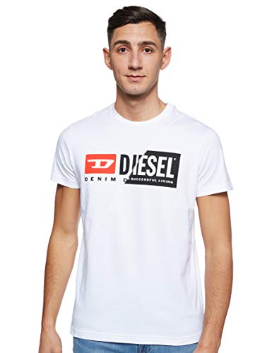 Diesel T-Diego-CUTY T-Shirts & Poloshirts Hommes Weiss - S - T-Shirts von Diesel