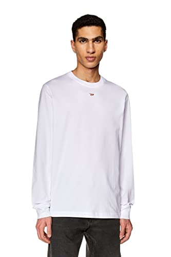 Diesel_T-JUST-LS-D MAGLIETT_Sweatshirt_Weiß_S Diesel_T-JUST-LS-D MAGLIETT_Sweatshirt_Weiß_S von Diesel