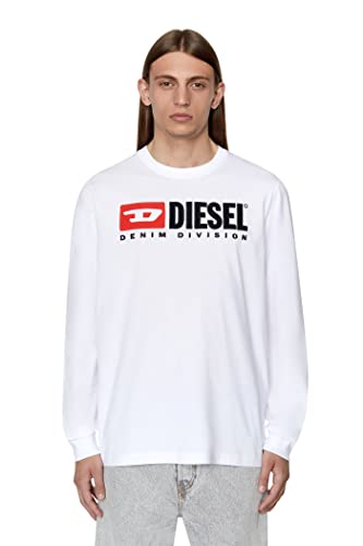 Diesel_T-JUST-LS-DIV MAGLIA_SWEATSHIRT_Farbe: Weiß_S von Diesel