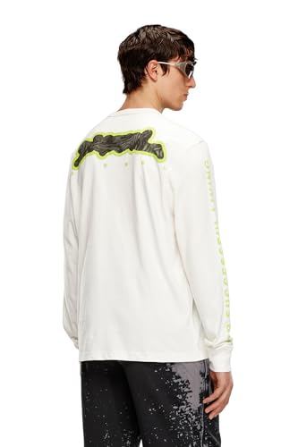 Diesel_T-JUST-LS-N7 MAGLIET_Pajamas_Weiß_M von Diesel