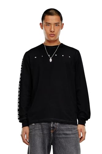 Diesel_T-JUST-LS-N7 MAGLIET_Sweatshirt_Schwarz_XS von Diesel