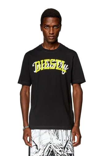 Diesel_T-JUST-N10 Maglietta_Shirt_Schwarz_XL von Diesel