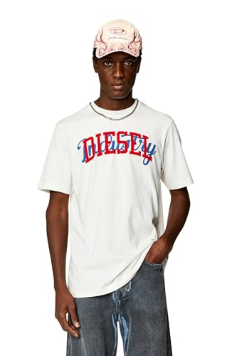 Diesel_T-JUST-N10 Maglietta_Shirt_Weiß_L von Diesel