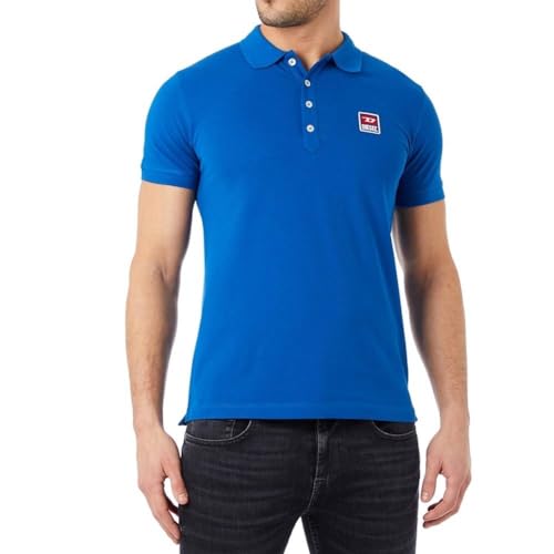 Diesel T-Kal-Patch Herren Poloshirt, Farbe:Blau, Größe:M von Diesel