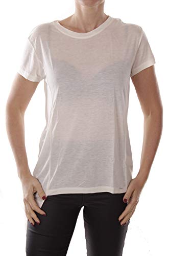 Diesel T-Selt Maglietta T-Shirt Damen (L, Creme) von Diesel