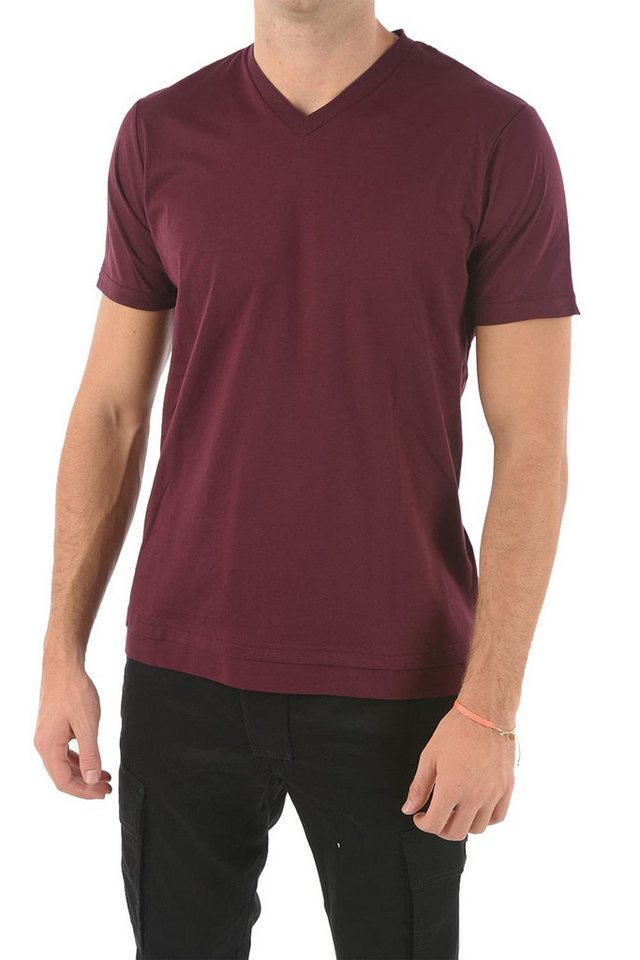Diesel T-Shirt Diesel Herren T-CHERUBIK-NEW T-Shirt V-Neck von Diesel
