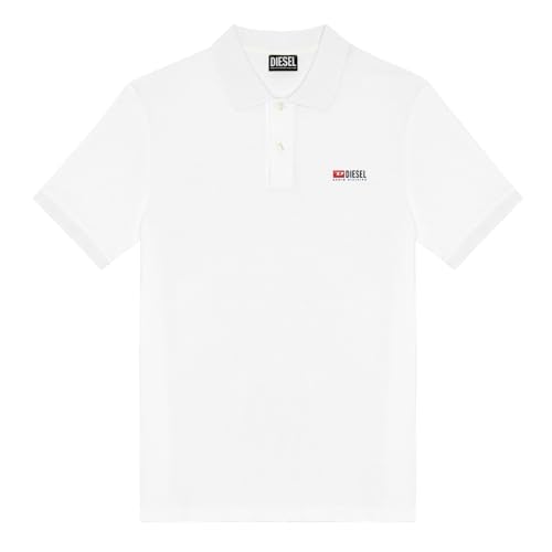 Diesel_T-Smith-DIV Polo_Dress_Weiß_M von Diesel