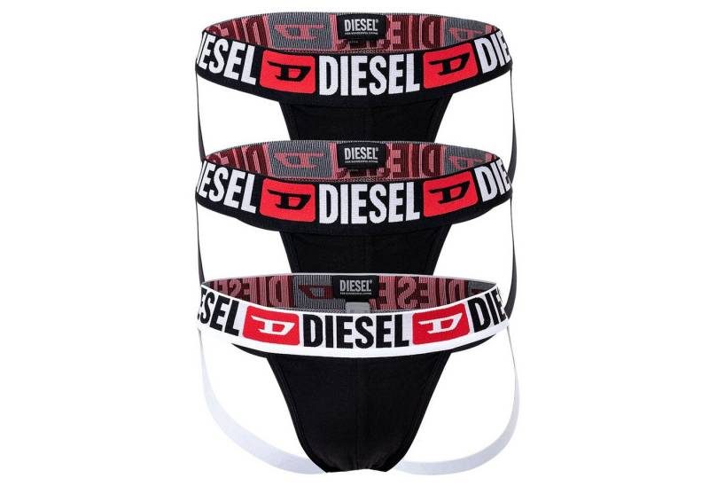 Diesel Tanga Herren Jockstrap 3er Pack Baumwolle (Packung, 3er Pack) von Diesel