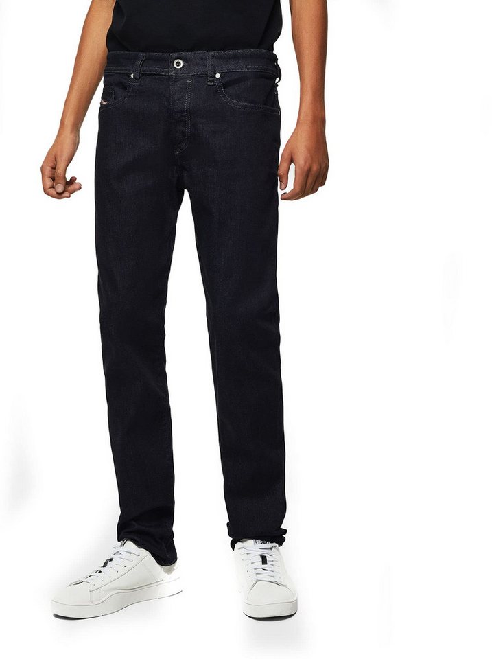 Diesel Tapered-fit-Jeans Diesel Buster 0607A Herren Jeans Hose Regular Slim Tapered von Diesel