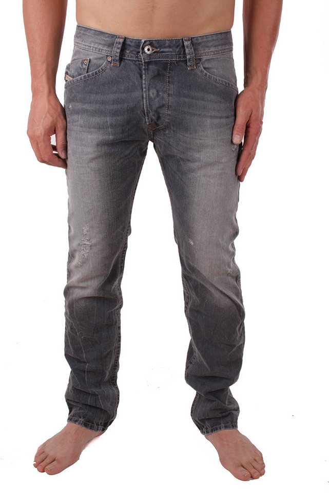 Diesel Tapered-fit-Jeans Diesel Darron 0841B Herren Jeans Hose Regular Slim Tapered von Diesel