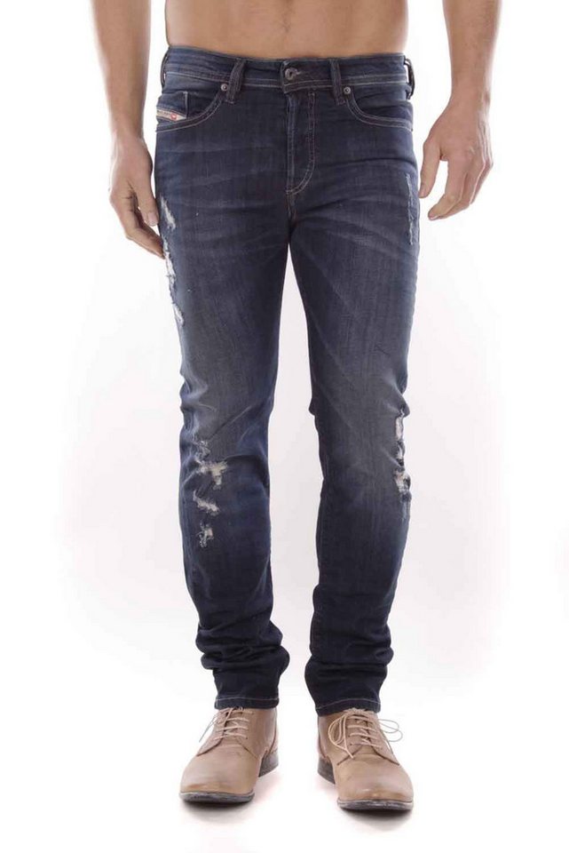 Diesel Tapered-fit-Jeans Diesel Herren Buster R48T4 Jeans Hose Slim Tapered von Diesel
