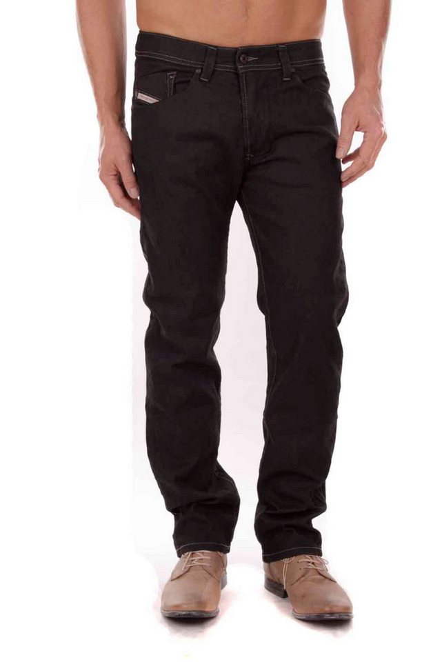 Diesel Tapered-fit-Jeans Diesel Herren Darron R800W Jeans Hose Slim Tapered von Diesel